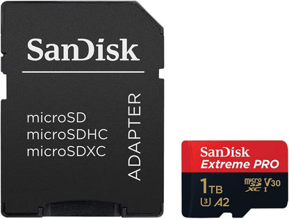 Sandisk 1TB Extreme PRO Micro SD MicroSDXC Memory Card SDSQXCD-1T00-GN6MA