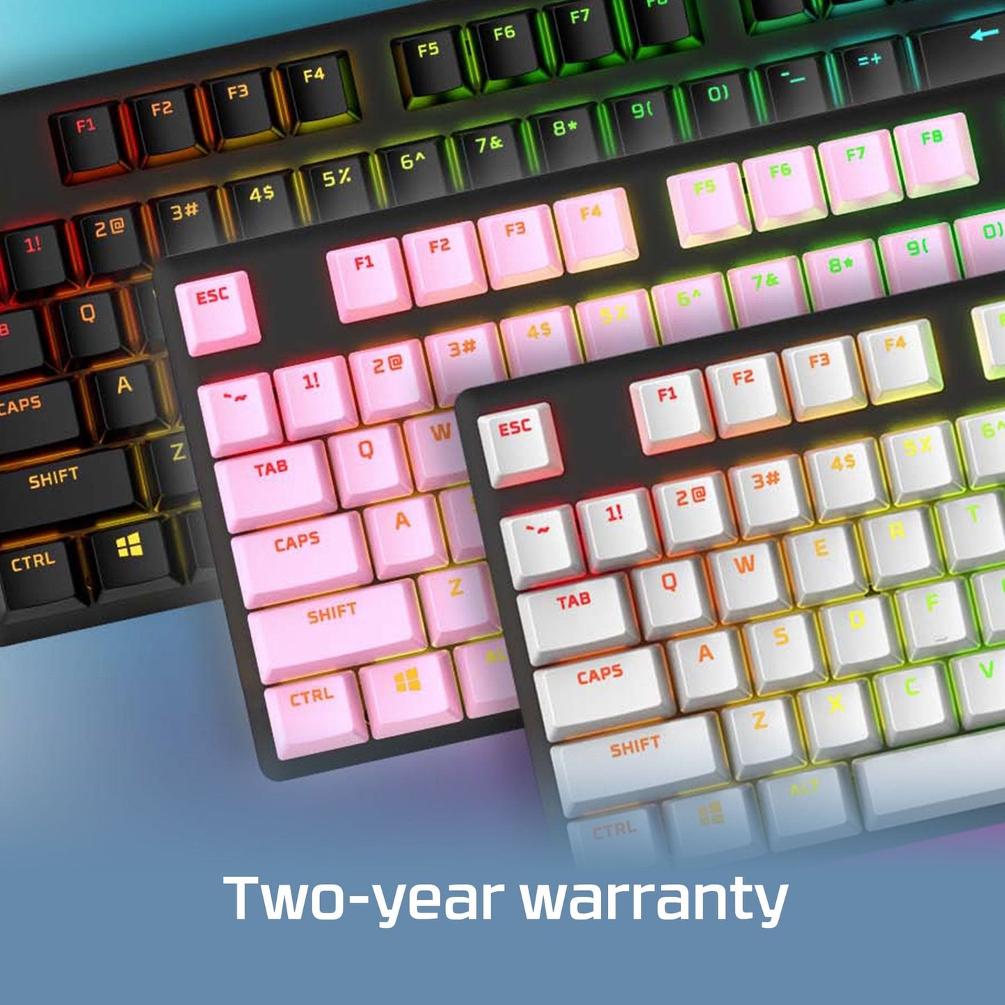 HyperX Full key Set Keycaps - PBT (Pink)