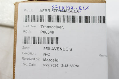 Lot of 10 Avago 16GFC SWL MMF 100m 850nm SFP+ Transceiver AFBR-57F5MZ-ELX