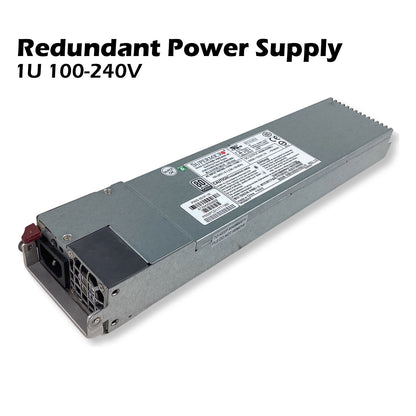 Genuine SuperMicro PWS-501P-1R 80 Plus Platinum 500W Redundant Power Supply