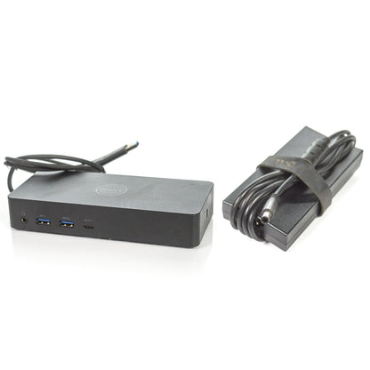 Dell D6000 Universal USB-C 4K Docking Station 452-BCYT M4TJG PN3KT M4R9V w/ AC