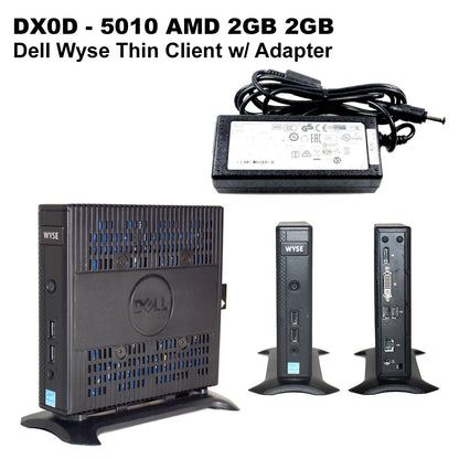 Dell Wyse 5010 Thin Client Dx0D AMD 2GB RAM 2GB SSD ThinOS 8.0 RJ-45 9MKV0