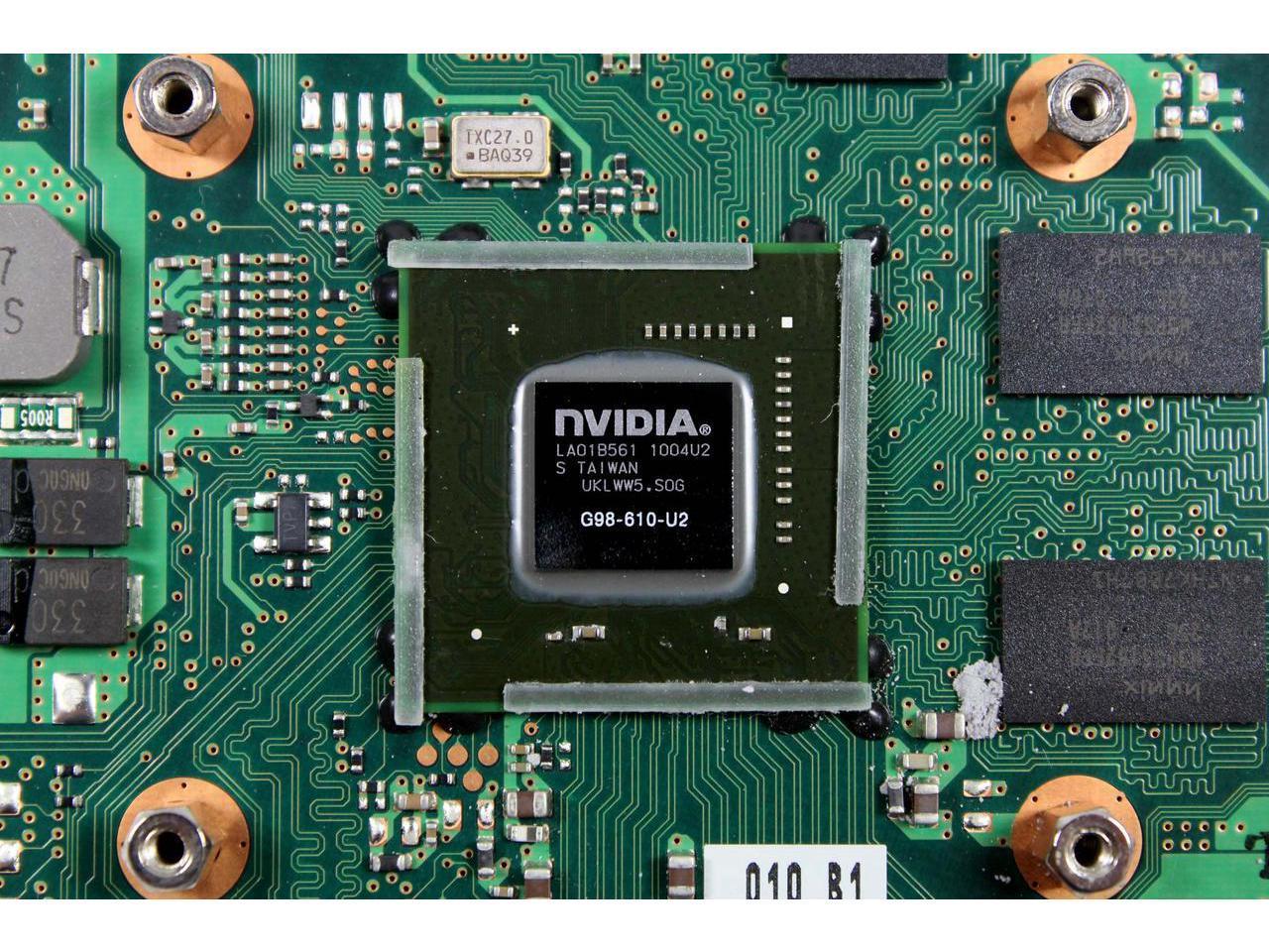 Nvidia 256MB Video Graphics VGA Card For Toshiba Tecra M10 P10 FGGNM1 P000506620