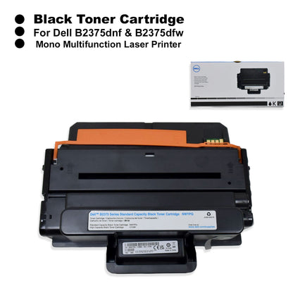 Dell B2375dnf B2375dfw Laser Printer Black 3000-Page Yield Toner Cartridge NWYPG
