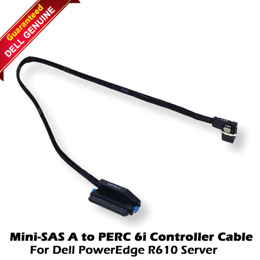 New Dell PowerEdge R610 Server PERC6I to SAS A Cable Black RF5PF 0RF5PF CN-0RF5P (NOT FOR HOME PC)