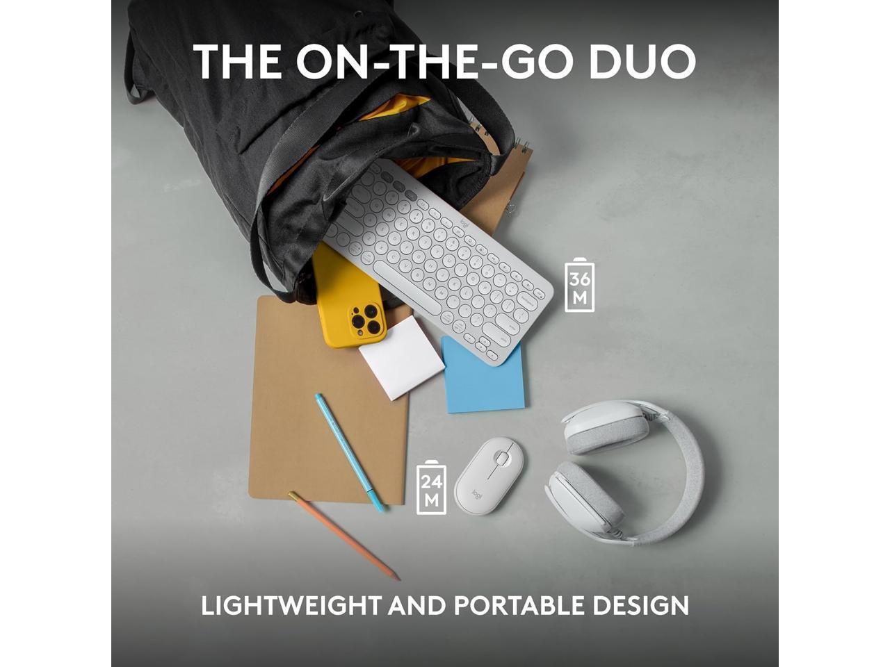 Logitech KB LT | Pebble 2 Combo WH | 920-012198