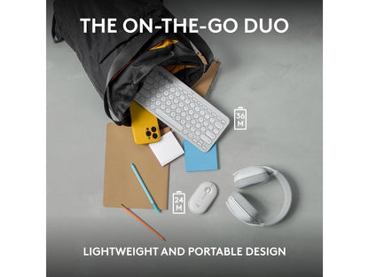 Logitech KB LT | Pebble 2 Combo WH | 920-012198