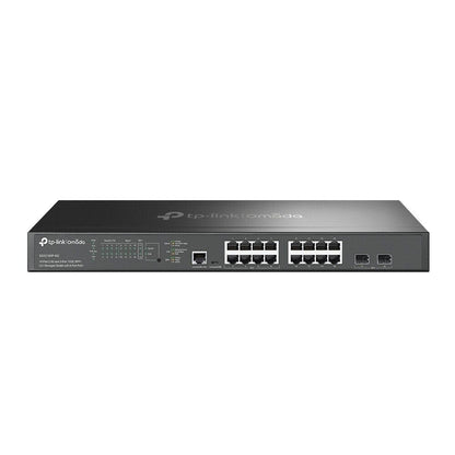 TP-Link SG3218XP-M2 | Omada 16-Port 2.5G L2+ Managed Switch | 8*PoE | 2*10Gb SFP