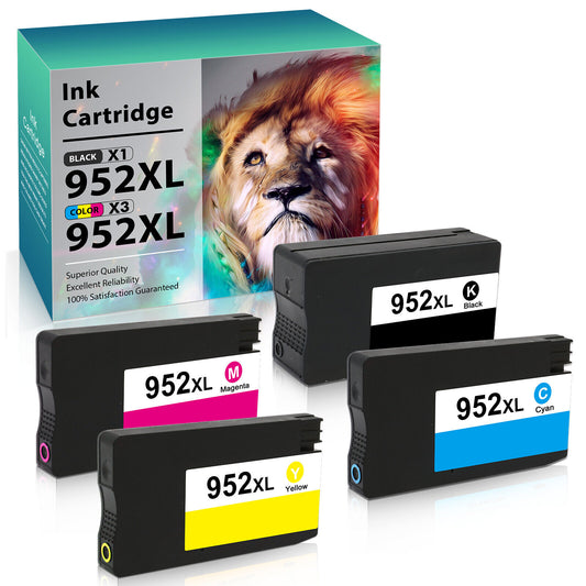 B/C/M/Y for HP 952xl Black Ink Cartridge for OfficeJet Pro 7740 8210 8710 8218