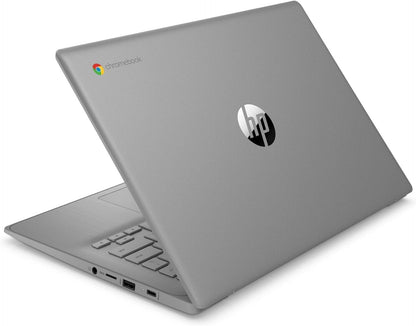New HP Chromebook 14" HD Quad-Core Celeron N4120 4GB 64GB eMMC Webcam Chrome OS