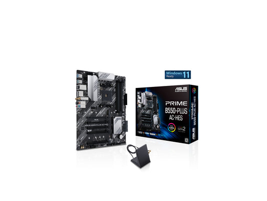 ASUS Mothe ASUS|PRIME B550-PLUS AC-HES % Motherboard