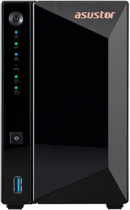 Asustor Drivestor 2 Pro Gen2 2 Bay NAS Quad-Core 1.7GHz CPU Diskless AS3302T v2