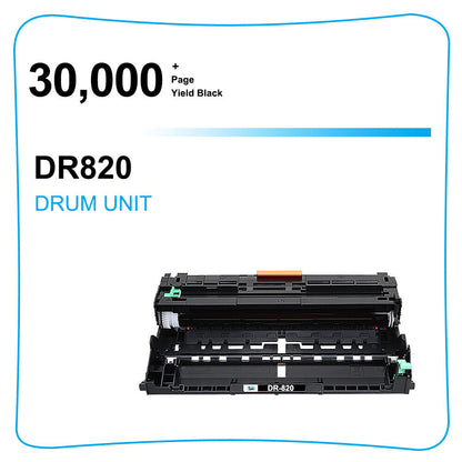2Pack DR820 Drum Unit for Brother TN820 TN850 DCP-L5500DN HL-L5000D MFC-L5700DW
