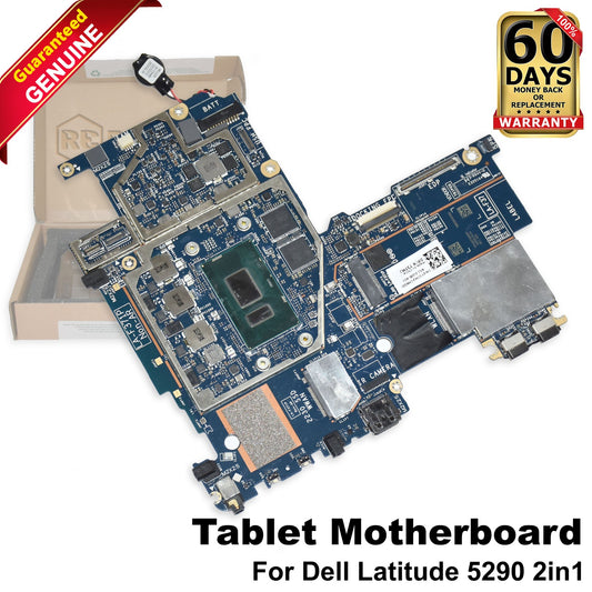 Dell Latitude 5290 Laptop Motherboard DAJ00 LA-F371P i5-8250U 1.6GHz 8GB - T37MJ