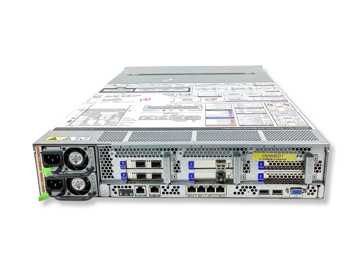 Sun Oracle SPARC T3-1 SPARC-T3 16-Core 1.65GHz No Ram No HDD 2U Server