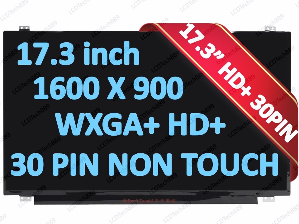 AUO B173RTN02.1 B173RTN02.2 eDP Laptop Screen Replacement 17.3" LCD LED HD+
