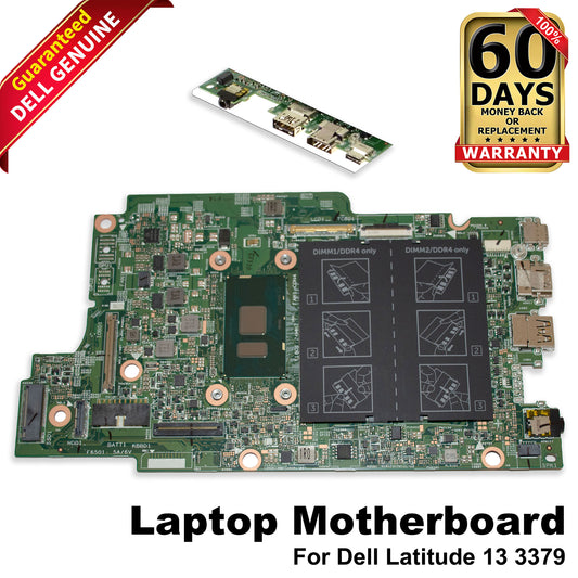 Genuine Dell Latitude 13 3379 i5-6300U 2.4GHz DDR4 Laptop Motherboard 4C6W0