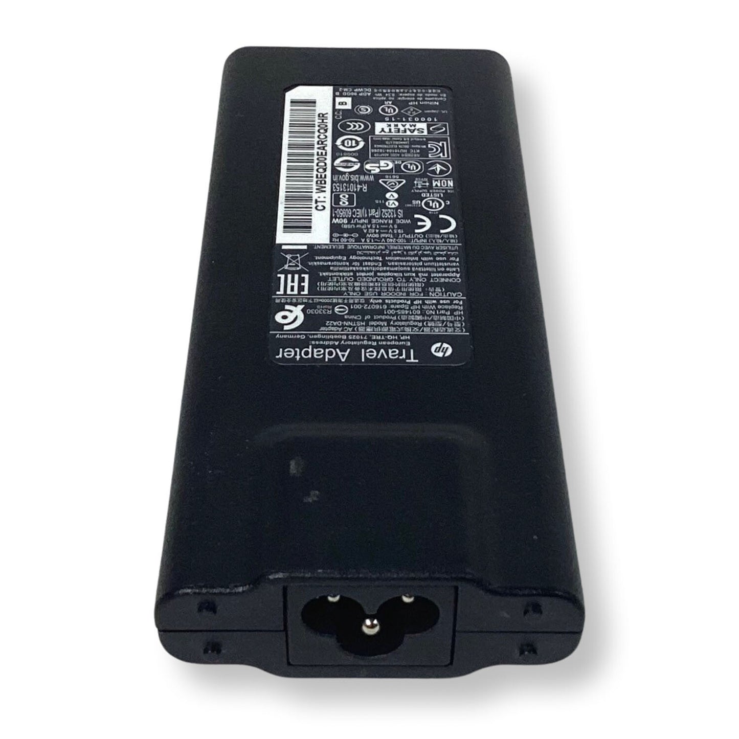 HP 601485-001 90W AC Adapter 4.62A 15.6" Notebook PC i7-8705 HSTNN-DA22 Travel