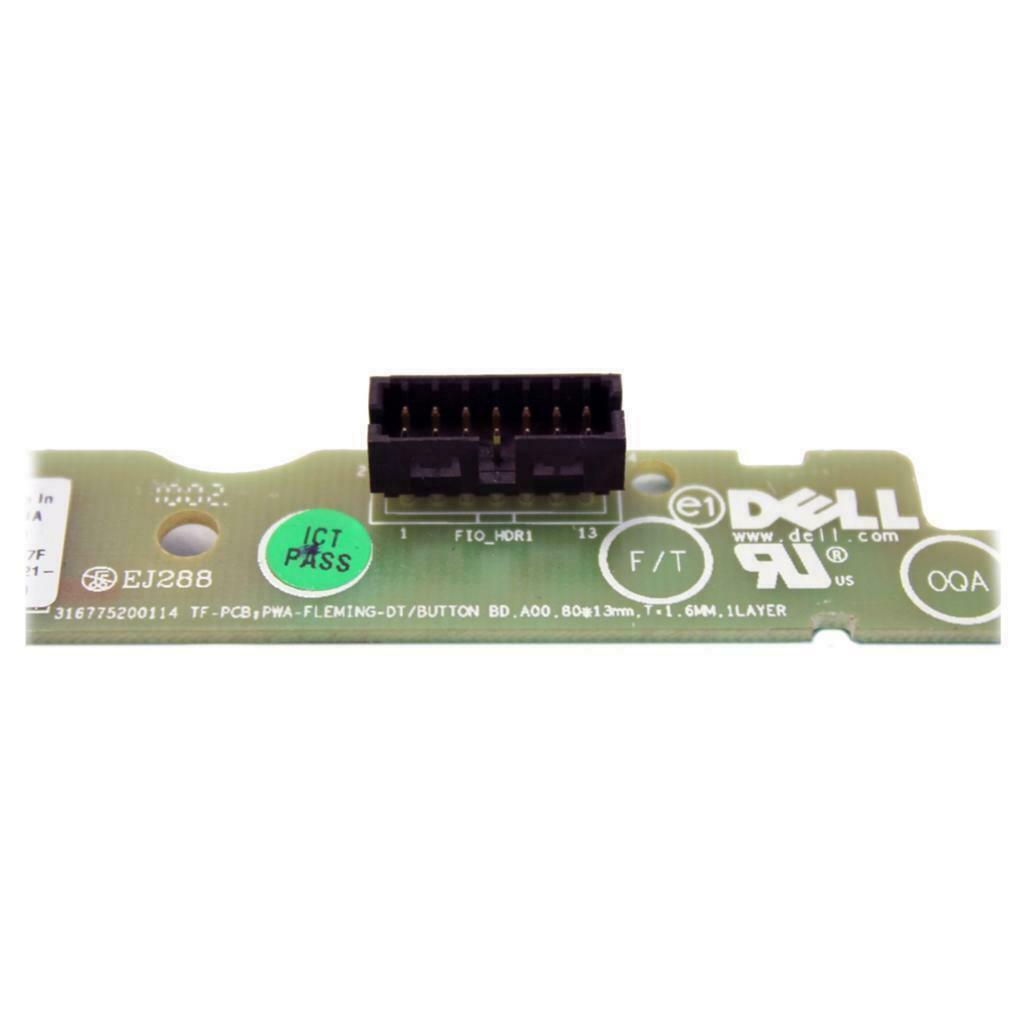 Lot x 5 Dell OptiPlex 960 SFF Power Board DCS4100 LED Button Control Panel M037F