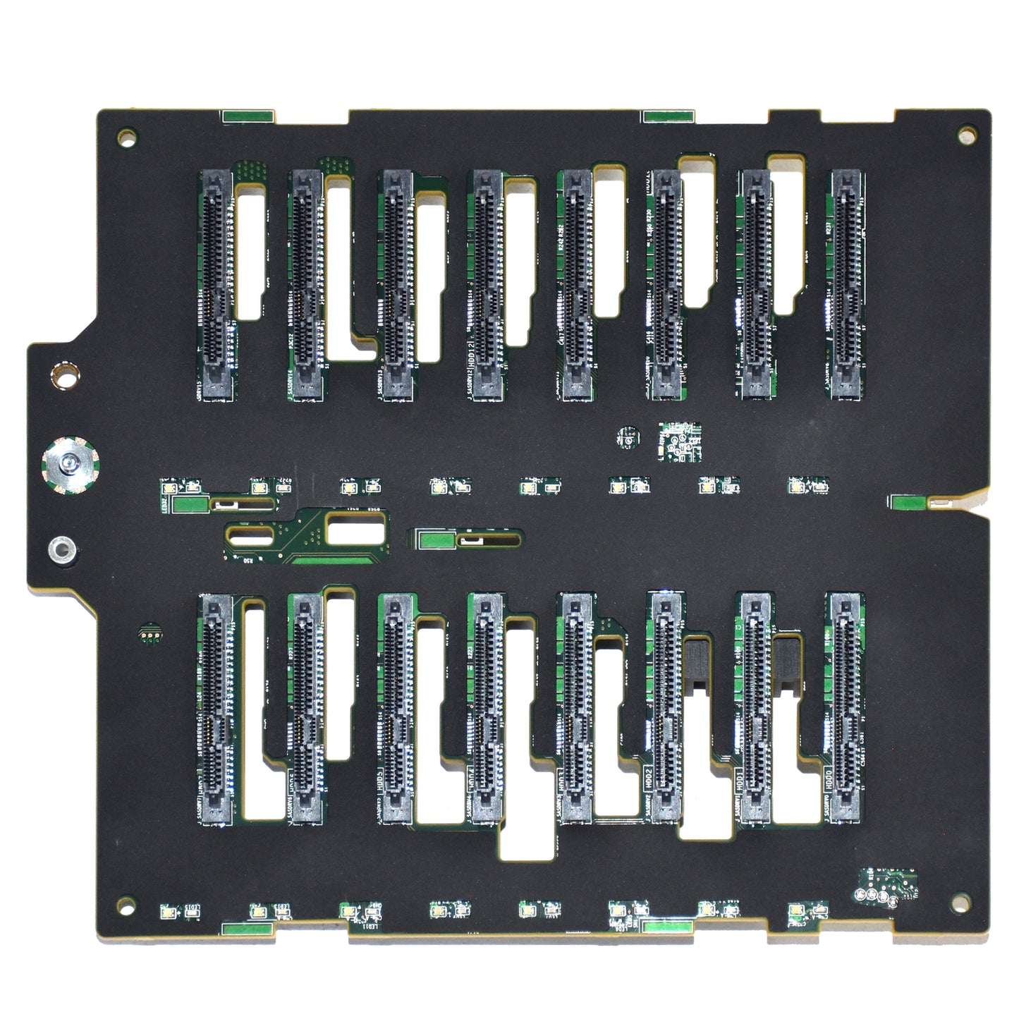 Dell EMC PowerEdge T640 16-Bays x 2.5-inch SFF HDD Hard Drive Backplane RVJR7