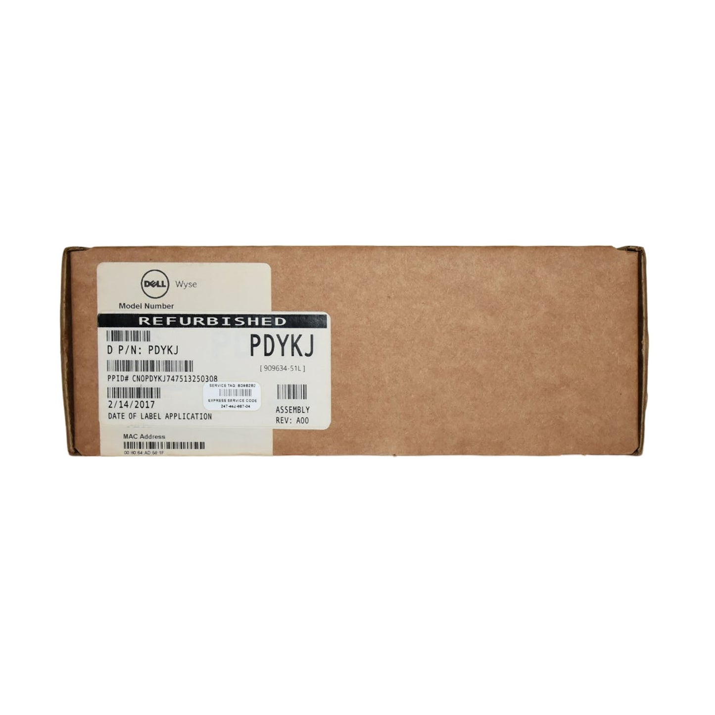 Dell Wyse Thin Client 5010 AMD G-T48E 1.4GHz 2GB RAM 4GB SSD RJ45 Wifi WES7
