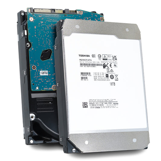 Toshiba MG09 MG09SCP18TA HDEPYA0SMB51 18TB 7.2K RPM SAS 12Gb/s 4Kn SED 3.5" HDD (NOT FOR HOME PC)
