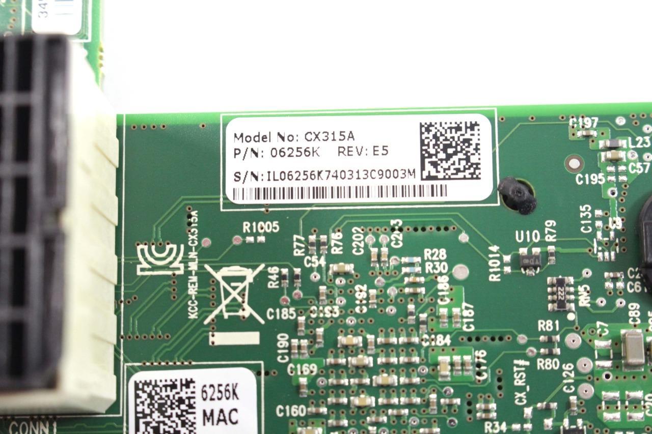 New DELL 6256K NETWORK MEZZANINE I/O CARD, 10G CX3 06256K CN-06256K