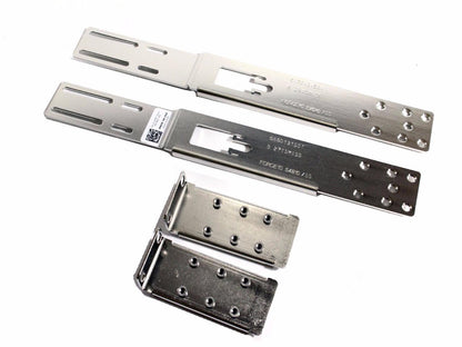 New Dell Force10 S55 Switch Rear Rack Mounting Bracket Kit Y1PF8 0Y1PF8