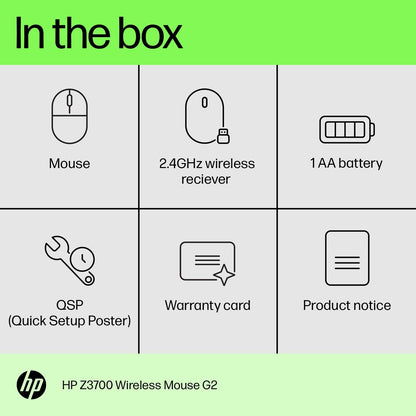 HP Z3700 Modern Gold Wireless Mouse G2