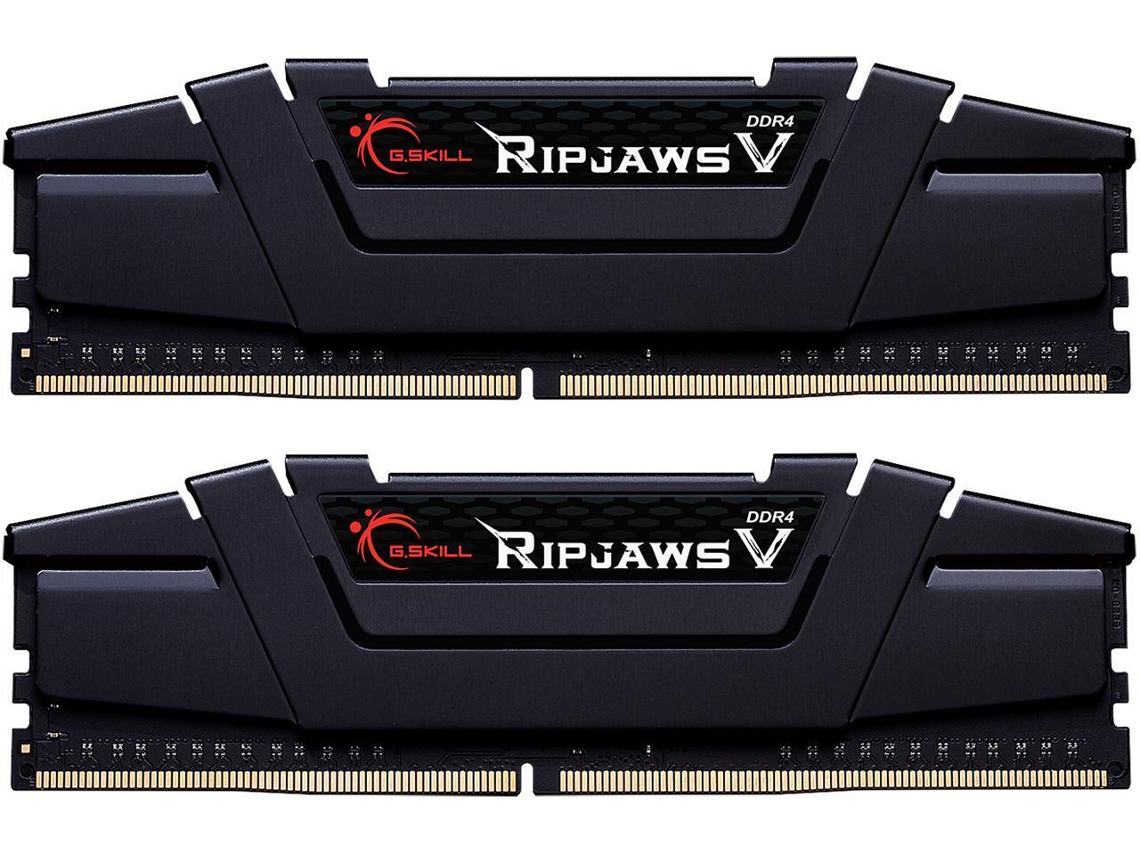 G.SKILL Ripjaws V Series 32GB (2 x 16GB) DDR4 4000 (PC4 32000) Intel XMP 2.0 De