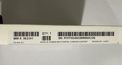 NEW!!! SSDSC2KB960G801 960GB Intel D3-S4510 2.5 Internal Solid State Drive SATA