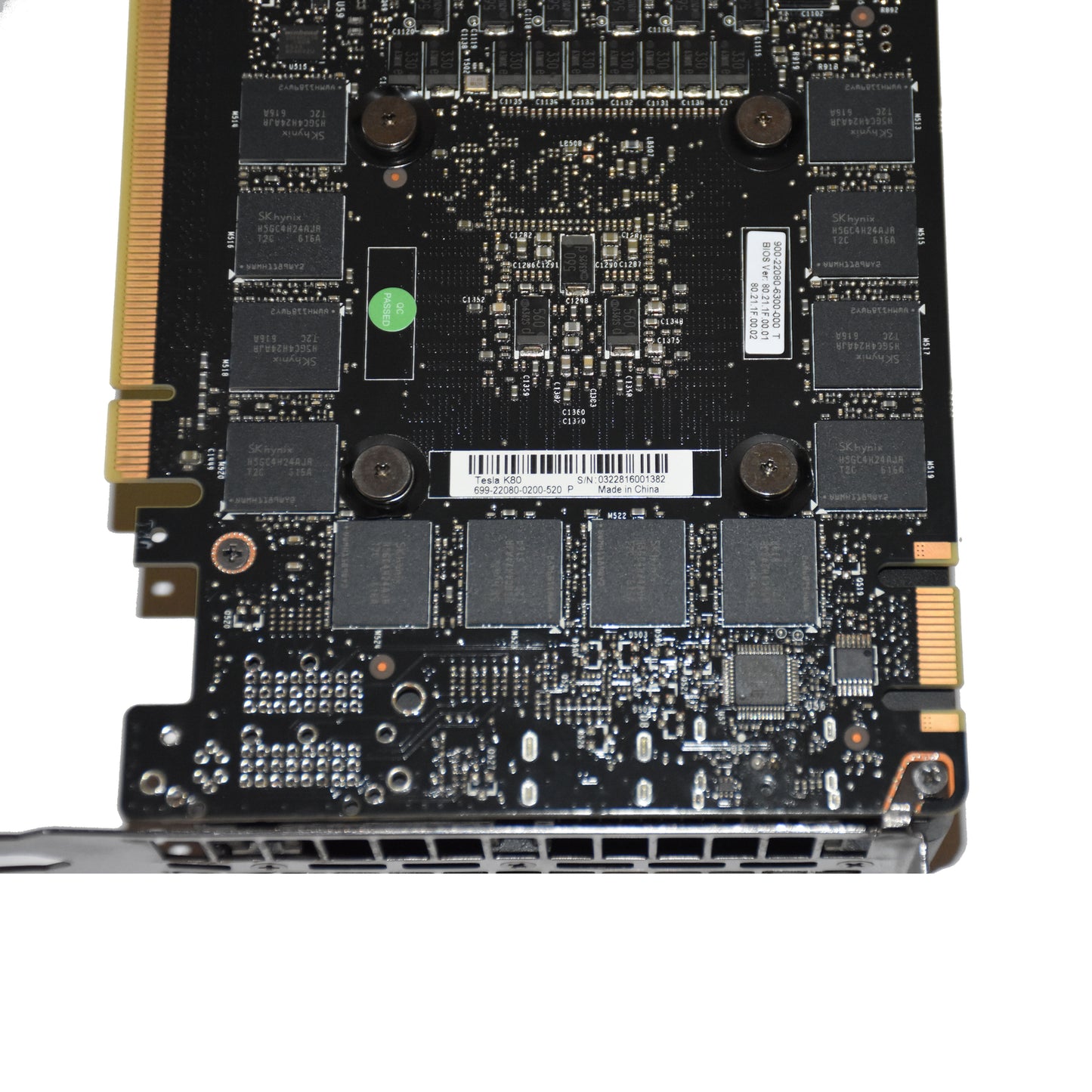 NVIDIA Tesla K80 24GB GDDR5 Graphics GPU Server Accelerator 699-22080-0200-520