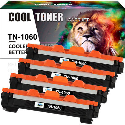 4PK TN1060 Black Toner Compatible With Brother HL-1110 MFC-1810 DCP-1510 MFC1810