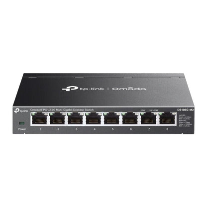 TP-Link DS108G-M2 | Omada 8-Port 2.5Gbps Multi-Gigabit Unmanaged Desktop Switch