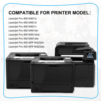 10PK CF280X Toner Cartridge High for HP 80X Laserjet Pro 400 M425dn M401dn M401n