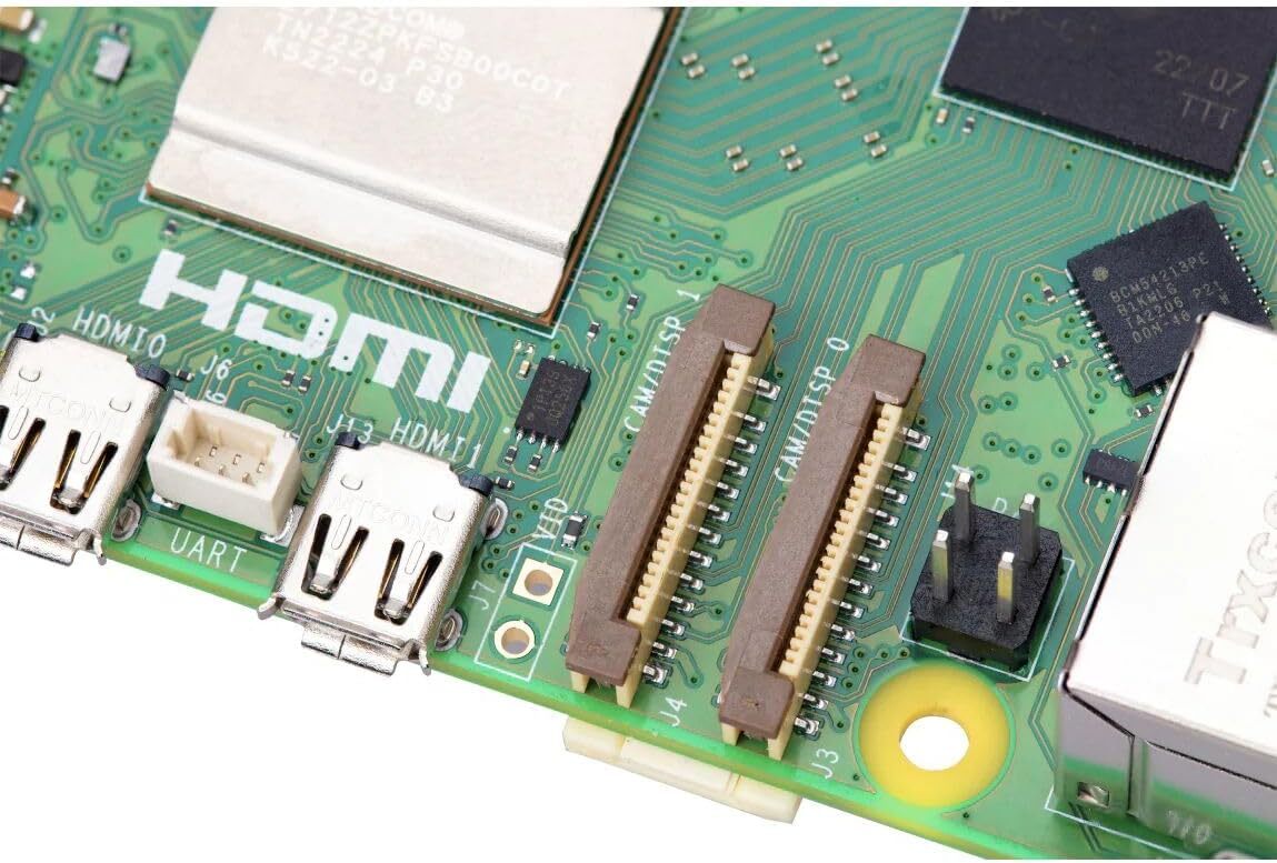 Raspberry Pi 5 4GB Single Board 2.4GHz Quad-core 64-bit Arm Cortex-A76 CPU