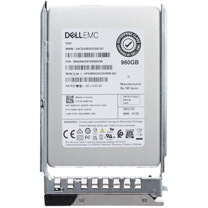 Dell 960GB 6Gbps SATA RI TLC 7mm 2.5 SSD SE5110 (6NFDV)