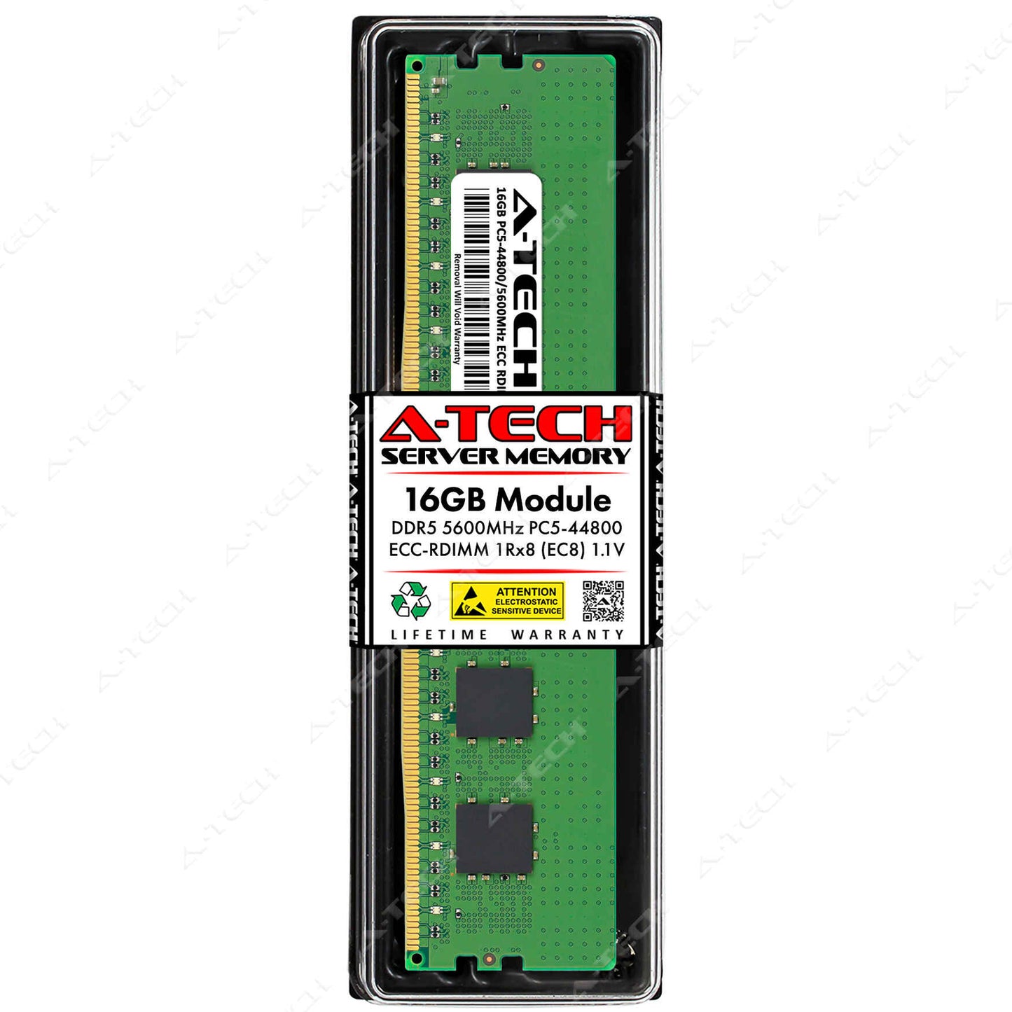16GB 1Rx8 PC5-5600 EC8 RDIMM Supermicro 122HA-TN-LCC 822GA-NBRT Memory RAM