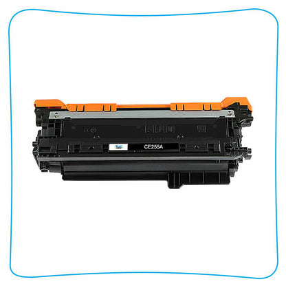 10PK CE255A Toner Cartridge Compatible With HP LaserJet P3010 P3015 P3015dn M525