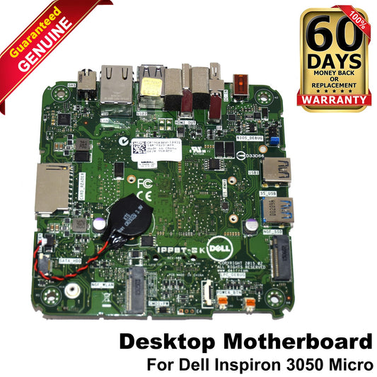 Dell Inspiron 3050 Micro Motherboard Intel Celeron J1800 DDR3L IPPBT-SK GN4PW