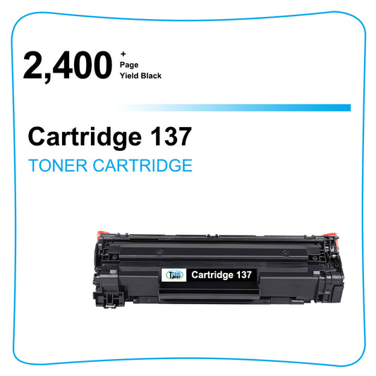 4 PK CRG 137 For Canon 137 Toner Cartridge ImageClass MF232w MF236n D570 MF244dw