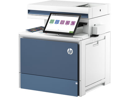 HP Color LaserJet Enterprise Flow MFP 5800zf Laser Printer, Color Mobile Print,