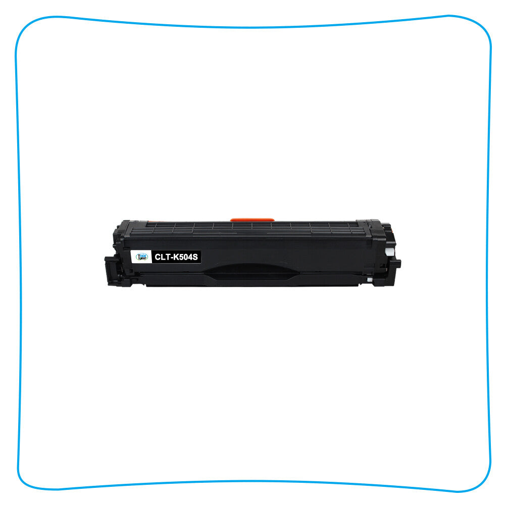 2PK Black Toner for Samsung CLT-K504S 504S SL-C1860FW C1810W CLX-4195FW CLP-415N