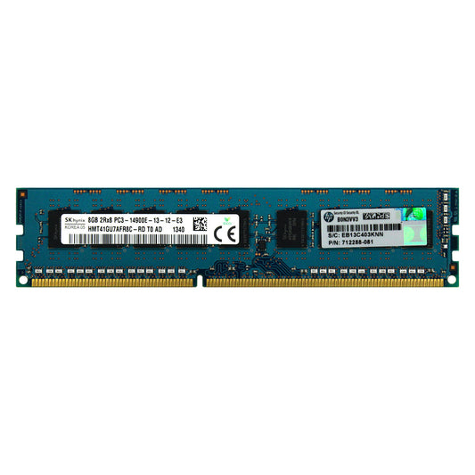 HP Genuine 8GB 2Rx8 PC3-14900E DDR3 1866MHz 1.5V ECC UNB UDIMM Memory RAM 1x8G (NOT FOR HOME PC)