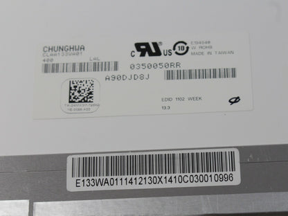 Chungwa CLAA133WA01 LCD Screen Panel 13.3" 1366 x 768 Matte LED LVDS 40 pin 200