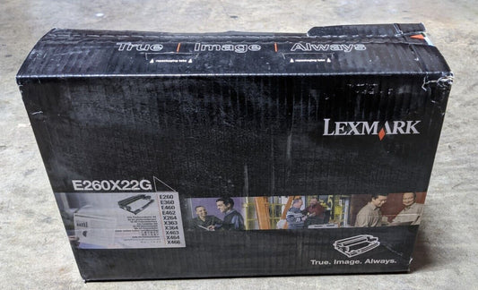 Genuine Lexmark E260X22G Photoconductor Kit 30K Page E260 E360 E460 E462 NEW