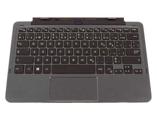 Dell Latitude 11 5175 5179 French K12M Docking Palmrest Tablet Keyboard 5V387