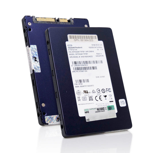 HPE VK001920GWEZE 1.92TB ~ 2TB SATA 6Gb/s 8,400TB(TBW) TLC 2.5in Enterprise SSD
