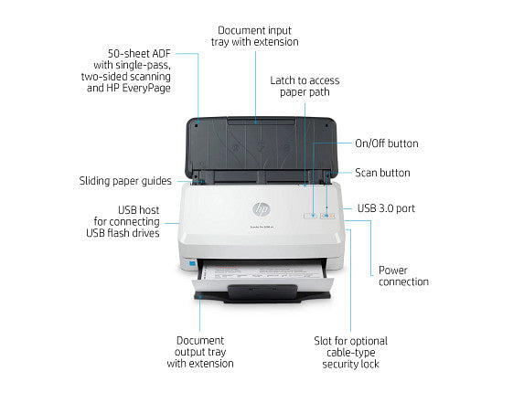HP ScanJet Pro 3000 s4 Sheet-feed Scanner