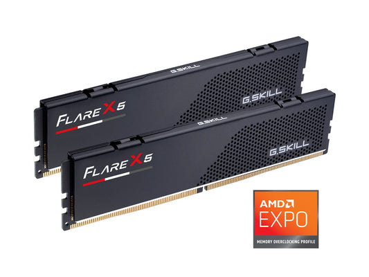 G.SKILL Flare X5 Series AMD EXPO 32GB (2 x 16GB) 288-Pin PC RAM DDR5 6000 Deskto